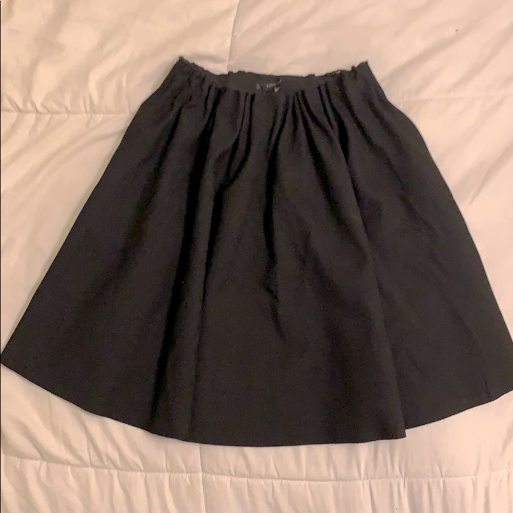Black Zara Skater Skirt